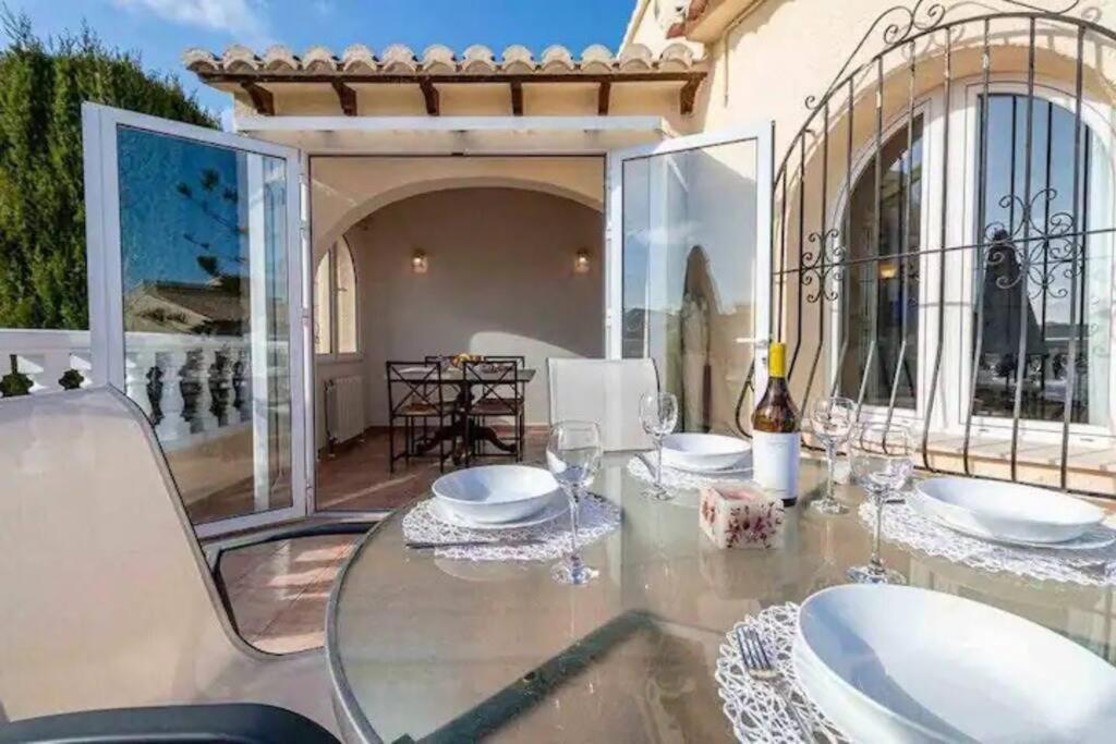 Beautiful Villa Close To Xabia & Moraira Benitatxell Exterior foto
